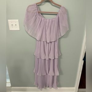 Lavender midi dress / great condition!